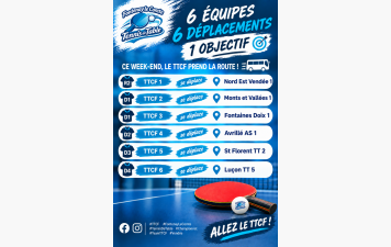 1ère journée de championnat Séniors